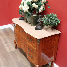 Load image into Gallery viewer, x SOLD Antique French Chest of Drawers with Marble Top, Hall Cabinet Cupboard Sideboard B10570
