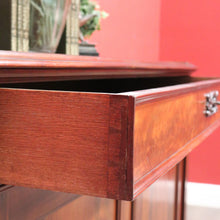 Load image into Gallery viewer, x SOLD Antique French Mahogany Sideboard, Hall Cabinet Cupboard with Single Drawer B10324
