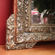 Load image into Gallery viewer, Antique French Wall Mirror, Gilt Timber and Gesso Frame.  Bird, Torch, Quiver B11179
