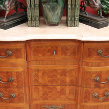 Load image into Gallery viewer, x SOLD Antique French Chest of Drawers with Marble Top, Hall Cabinet Cupboard Sideboard B10570
