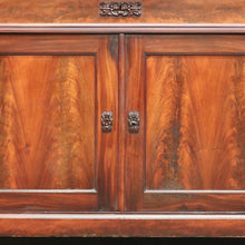 Load image into Gallery viewer, x SOLD Antique French Mahogany Sideboard, Hall Cabinet Cupboard with Single Drawer B10324
