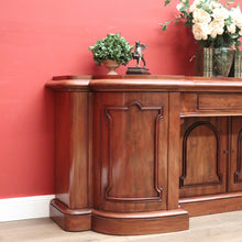 Load image into Gallery viewer, x SOLD Grand and Impressive English Mahogany Sideboard, Inverted Breakfront Sideboard B11211

