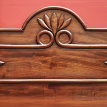 Load image into Gallery viewer, Antique English Mahogany Sideboard Antique Inverted Twin Pedestal Sideboard B10984
