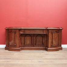 Load image into Gallery viewer, x SOLD Grand and Impressive English Mahogany Sideboard, Inverted Breakfront Sideboard B11211
