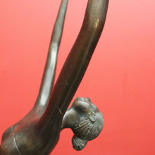 Load image into Gallery viewer, x SOLD Vintage French Ballerina, Bronze and Marble Statue B10545
