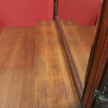 Load image into Gallery viewer, x SOLD Antique English Sideboard, Mirror Back Sideboard Cabinet. B10652
