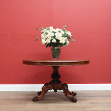 Load image into Gallery viewer, x SOLD Antique Dining Table, Kitchen Table, Burr Walnut Sofa Table, Tilt Top Table B11159
