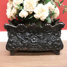Load image into Gallery viewer, x SOLD Antique French Jardinière, Planter Plant Pot Antique Cast Iron Flower Pot Holder B10771
