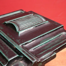 Load image into Gallery viewer, Antique French Art Deco Coal Scuttle, Fire Box, Kindling Paper Magazine Storage B11132
