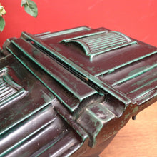 Load image into Gallery viewer, Antique French Art Deco Coal Scuttle, Fire Box, Kindling Paper Magazine Storage B11132
