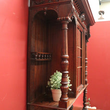 Load image into Gallery viewer, Antique French Oak Sideboard, China Cabinet, or Bookcase, Hall Cupboard B10861
