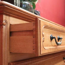 Load image into Gallery viewer, x SOLD Antique French Chest of Drawers, Light Oak Chest of Three Drawers, Hall Cabinet B10921
