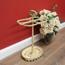 Load image into Gallery viewer, Antique French Cast Iron Walking Stick and Umbrella Holder with Carry Handle B11105
