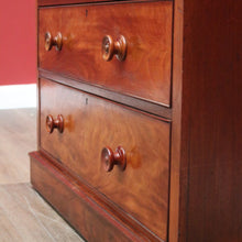 Load image into Gallery viewer, x SOLD Antique English Chest of Drawers, Antique Dressing Table Chest of Drawers Base B11018
