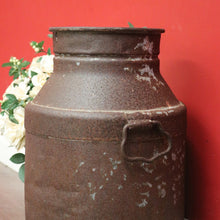 Load image into Gallery viewer, x SOLD Vintage WAY Milk Can with Lid, Rustic Farmhouse Garden Milk Can, Umbrella Holder. B10393
