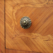 Load image into Gallery viewer, x SOLD Antique French Chest of Drawers, Antique Walnut and Inlay 2 Drawer Hall Cabinet. B10439
