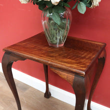 Load image into Gallery viewer, x SOLD Antique Australian Maple Lamp Table, Claw and Ball Foot Side, Hall or Wine Table. B11272
