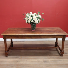 Load image into Gallery viewer, x SOLD Antique French Oak Refectory Table, Dining Kitchen Table with Two Leaves. B11269
